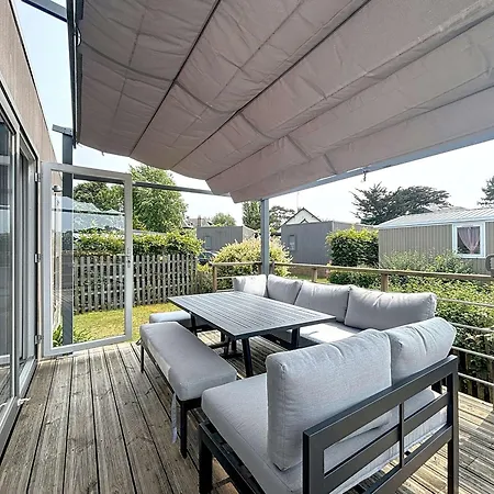 Ferienhaus Mobil-home Moderne 3 Chambres, Terrasse, Animaux Admis - Fr-1-361a-97 Jullouville-les-Pins