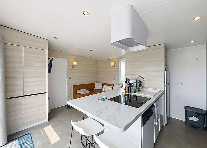 度假居 Mobil-home Moderne 3 Chambres, Terrasse, Animaux Admis - Fr-1-361a-97 *