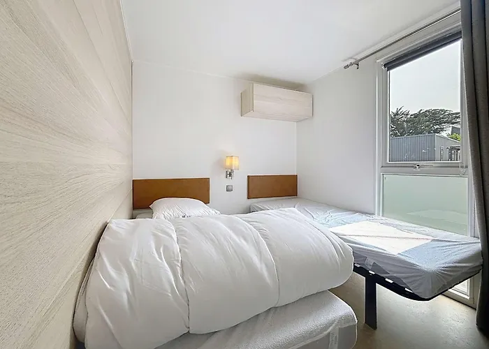 Mobil-home Moderne 3 Chambres, Terrasse, Animaux Admis - Fr-1-361a-97 * 瑞卢维尔莱潘