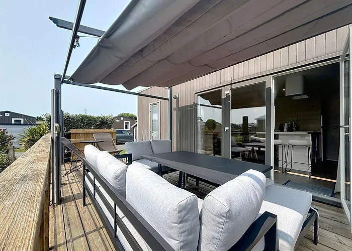 Mobil-home Moderne 3 Chambres, Terrasse, Animaux Admis - Fr-1-361a-97 度假居 *